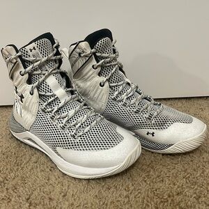Under Armour high top volleyball shoe